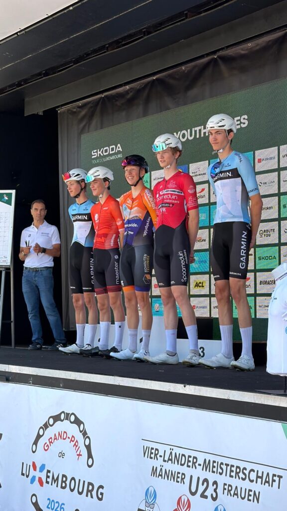 Teun en Daan bij de Critérium Européen des Jeunes